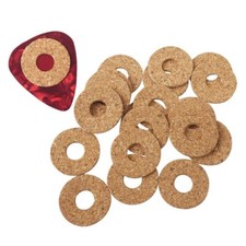 Guitar Pick Non-slip Grip Cork Sticked on Pick 20 pcs