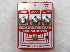 Used Death By Audio Soundwave Breakdown Fuzz Octo Generator Guitar Effects Pedal