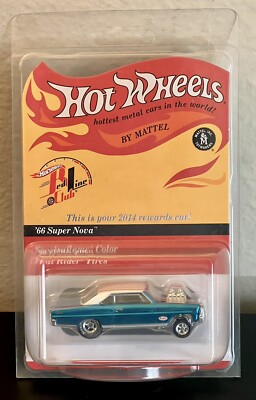 Hot Wheels   HOT WHEELS RLC 2014 REWARDS CAR '66 SUPER NOVA