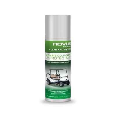 Novus Plastic Polish Clean and Protect-Golf Cart Surface Cleaner 7 Ounce Bottle