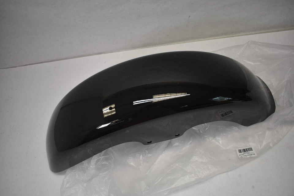 Guardabarros delantero moto CR025201 compatible con Harley Davidson Softail Fatboy Foto 2 de 4