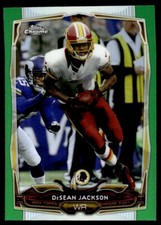 2014 Topps Chrome Green Refractor DeSean Jackson #22