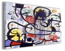 Quadri famosi Joan Mirò XXII stampe su tela riproduzioni famose d'autore 