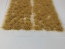 Self Adhesive Static Grass Tufts- Miniature Scenery/Terrain- Savanna Green- 6mm
