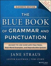 The Blue Book of Grammar and Punctuation: An Easy-to-Use Guide with Clear - GOOD