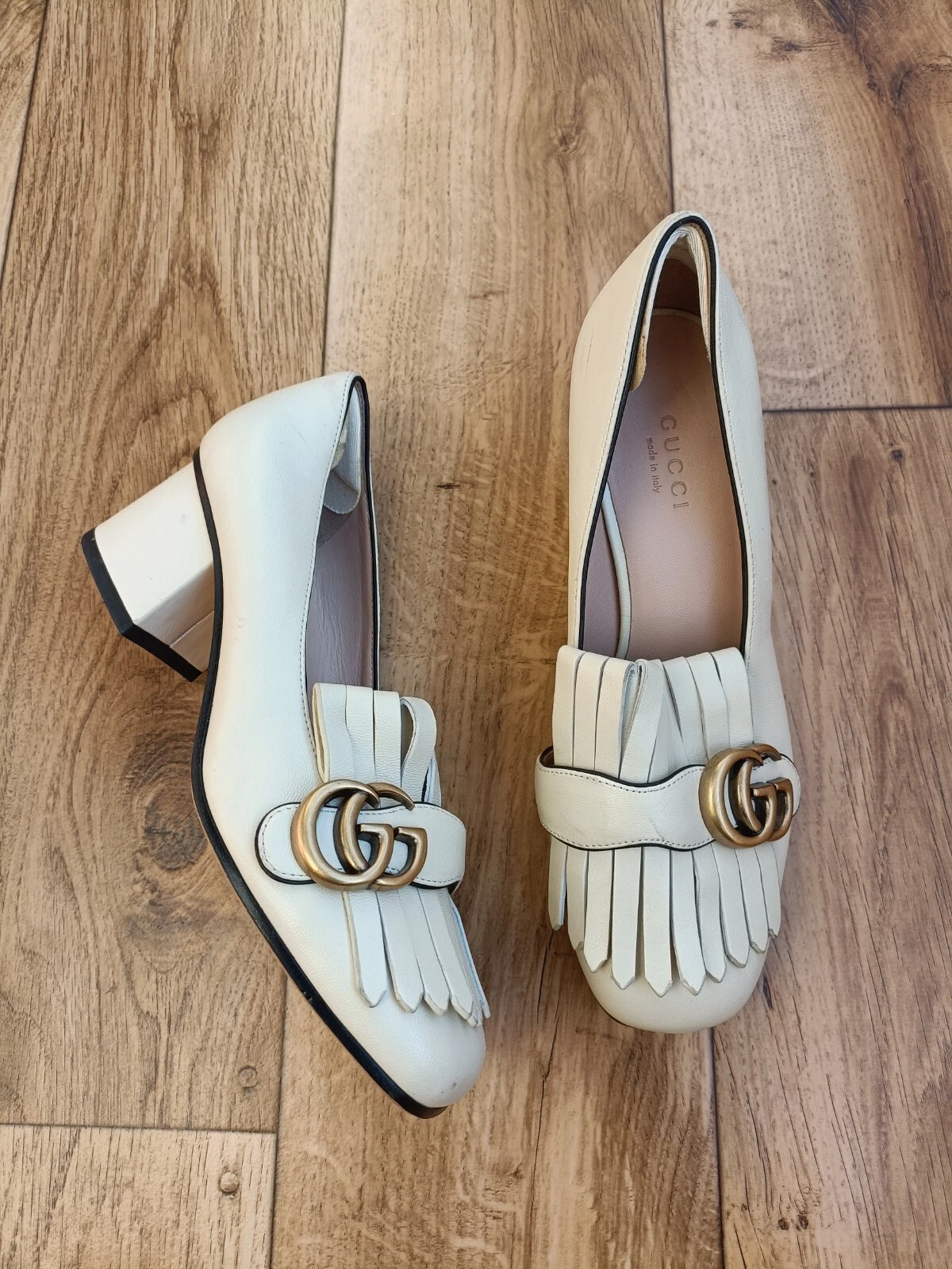 Escarpins en cuir GUCCI MARMONT TAILLE 36 EU, 5,5 US, 3,5 UK