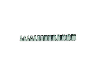 Wright Tool 6 Point Socket Set 14 Teile 1cm Metrischer Antrieb 354