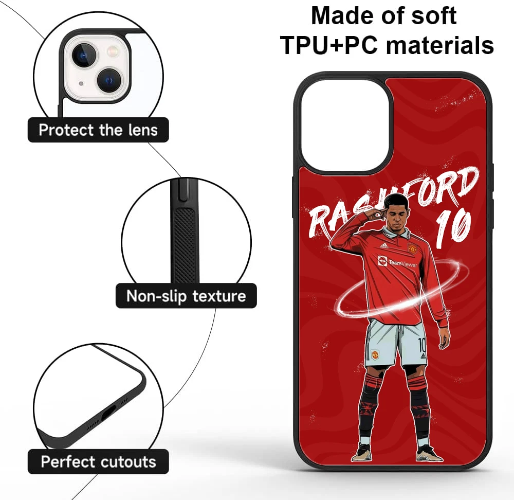 Rashford Graffiti TPU Phone Case For iPhone & Samsung