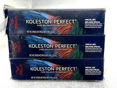 Wella Koleston Perfect Lot of 6 Permanent 2oz. 0/28 Matte Pearl Hair Color (SH)