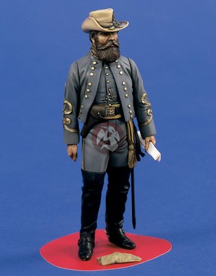 Verlinden 120mm (1/16) Confederate Cavalry Major General J.E.B ''Jeb'' Stuart 1470