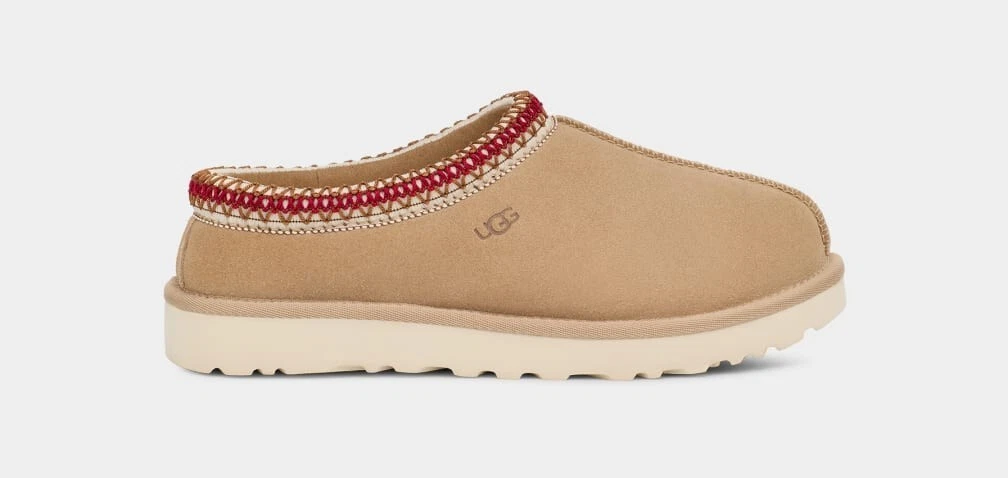 NUOVISSIMA UGG pantofola donna Tasman sabbia ciliegio taglia 8 e 9 SPEDIZIONE GRATUITA VELOCE