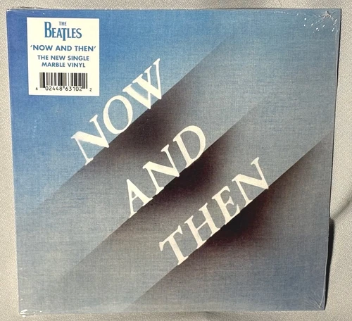 45 7" THE BEATLES Now and Then/Love Me Do (MARBLE VINYL, 2023) NEW MINT SEALED