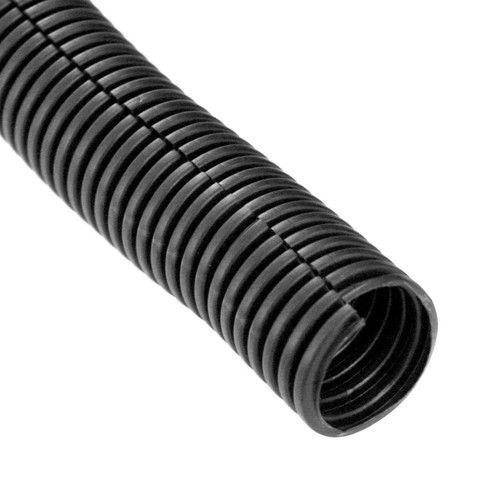 MPI 3/8" Premium Standard Black Split Conduit Electrical Wire Wrap Sold By Foot - Afbeelding 2 van 2