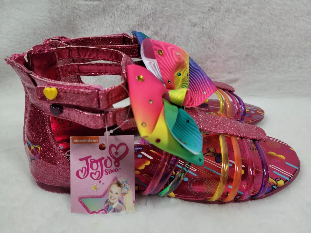 Jojo siwa bow sandals clearance