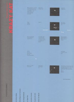 Krazy Kat von George Herrimans Hardcover Comic in Topzustand !! 