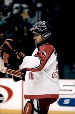 PF37 2001 Original Photo NHL HOCKEY ALL-STAR GAME GOALIE ROMAN CECHMANEK FLYERS