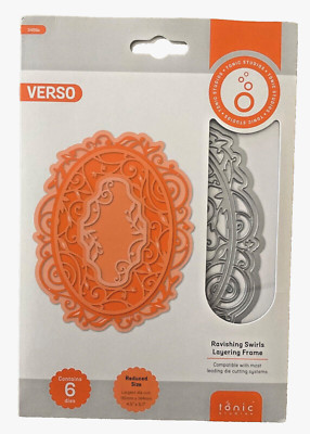 Verso By Tonic Studios Ravishing Swirls Layering Frame Die Set