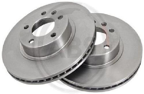 2X Original A.B.S. Brake Disc 16263 For Opel