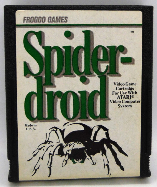 Spiderdroid (Atari 2600) Cartridge Only Tested and Working