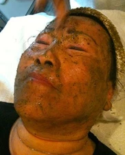 Green Herbal Deep Sea Algae Spa Peel~Acne, Scrub, Exfoliant -TRIAL Size 10gms