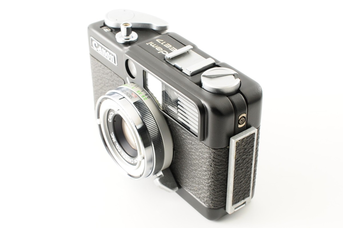 N.MINT] Canon Demi EE17 35mm Black paint Half Frame Film Camera