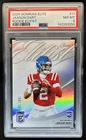 2025 Panini Donruss Elite Jaxson Dart Rookie Elitist RC #/799 Giants PSA 8