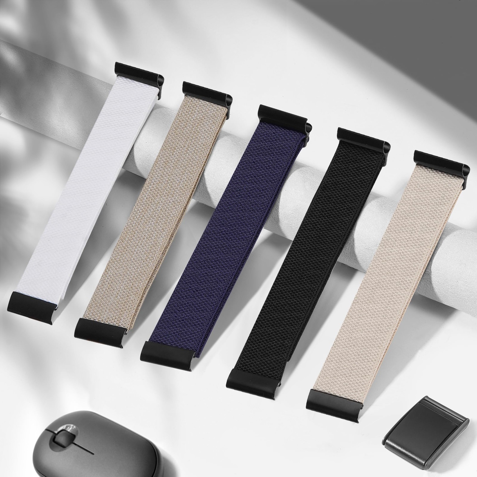 2 Pack Whoop 4.0 & 3.0 Band - Elastic Nylon, Breathable, Adjustable, Fast-Dry