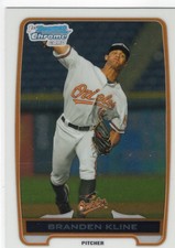 2012 Bowman Draft Picks & Prospects Branden Kline #BDPP37 Baltimore Orioles