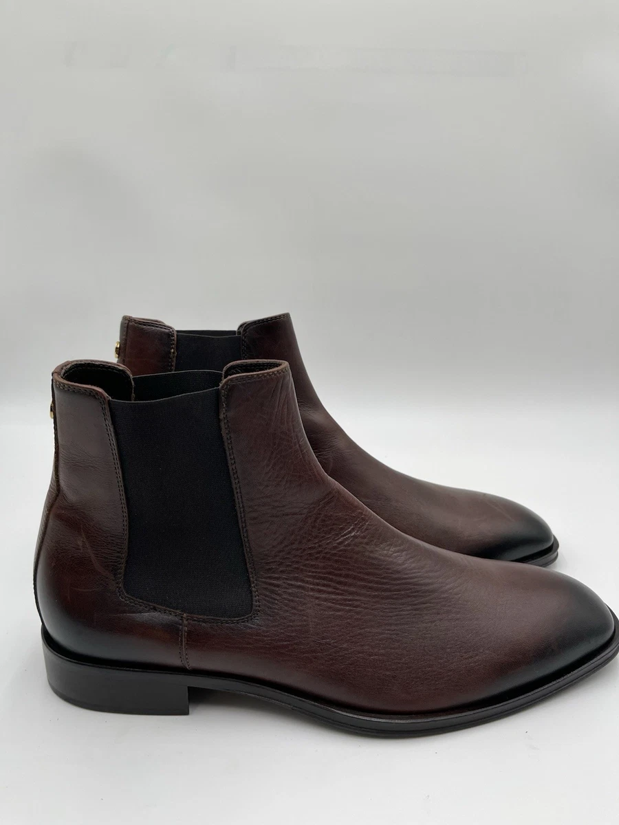 Roberto Cavalli men\'s boots little used - 9 1/2 Roberto Cavalli Leather Hiker Boots on SALE | Saks OFF 5TH main image 3