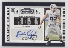 2019 Panini Contenders Draft Picks College Ticket Dax Raymond #152 Auto 2r7