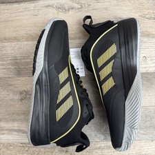 Adidas Ownthegame 3.0 Black Gold Men's Size 11.5 Basketball Shoes IF4566 New