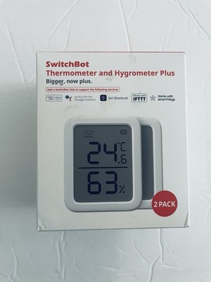 Thermometer Hygrometer Plus 2 SwitchBot Meter