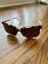 Kate Spade New York Hello Sunshine Kasie Sunglasses Brown/Gold Frame, Tortise