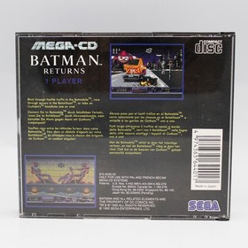 Batman Returns PAL Game Complete In Box For Mega CD
