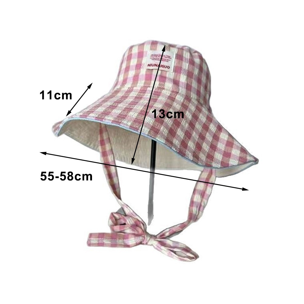 APL Cappello da Pescatore a Quadri Regolabile Design Traspirante per Comfo Tutto il Giorno