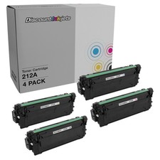 DI Toner Cartridges Replacement Compatible HP 212A Blk, CMY, 4-Pk 