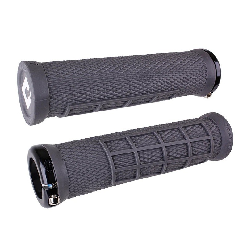 Poignées ODI Elite Flow Lock-On V2.1 en gomme haut de gamme pour guidon de trail