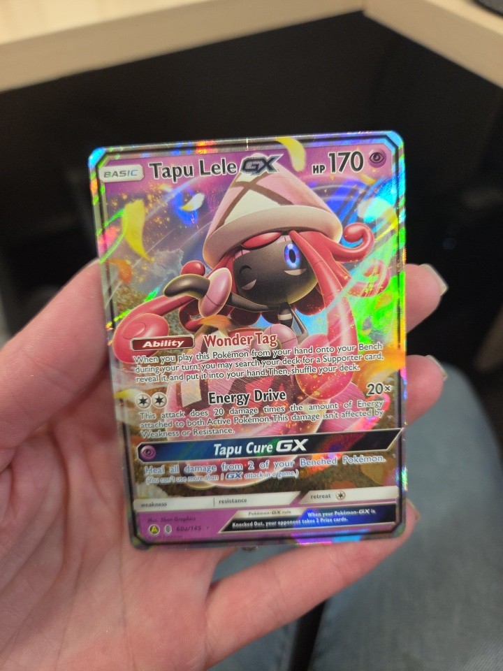 The Pokémon Company Tapu Lele GX 60a/145 SM Promo GX Holo ENG 2018