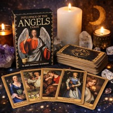 Influence of the Angels Tarot Deck & Guidebook NEW – 78 Cards – Jody Boginski Ba