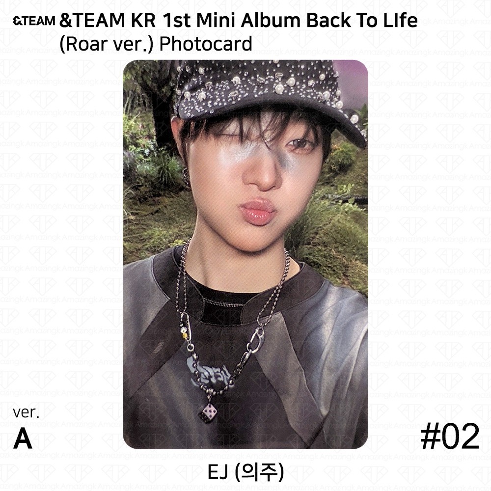 &TEAM KR 1st Mini Album Back To Life Roar/Breath/Gaze ver