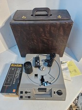 Mint Condition - Kodak Ektagraphic III ATS Projector, Remote, Case, Lens NO TRAY