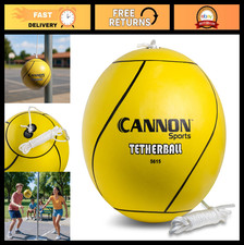 Tetherball Set with Replacement Ball  Heavy-Duty 7-Foot Rope - Indoor/Outdoor F