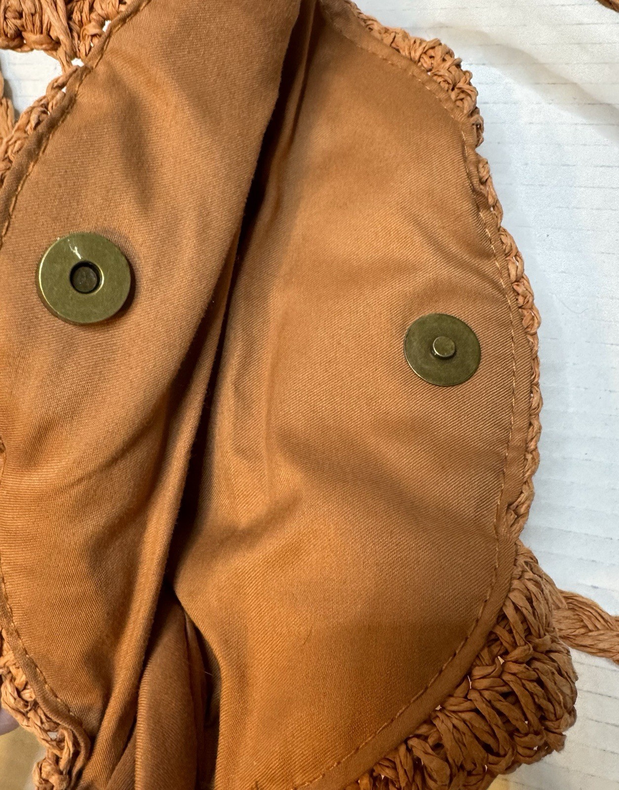 Universal Thread Woven Straw Shoulder/Crossbody B… - image 7