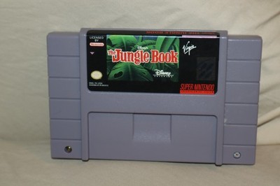 Disney's The Jungle Book (Super Nintendo, 1994) SNES Authentic TESTED