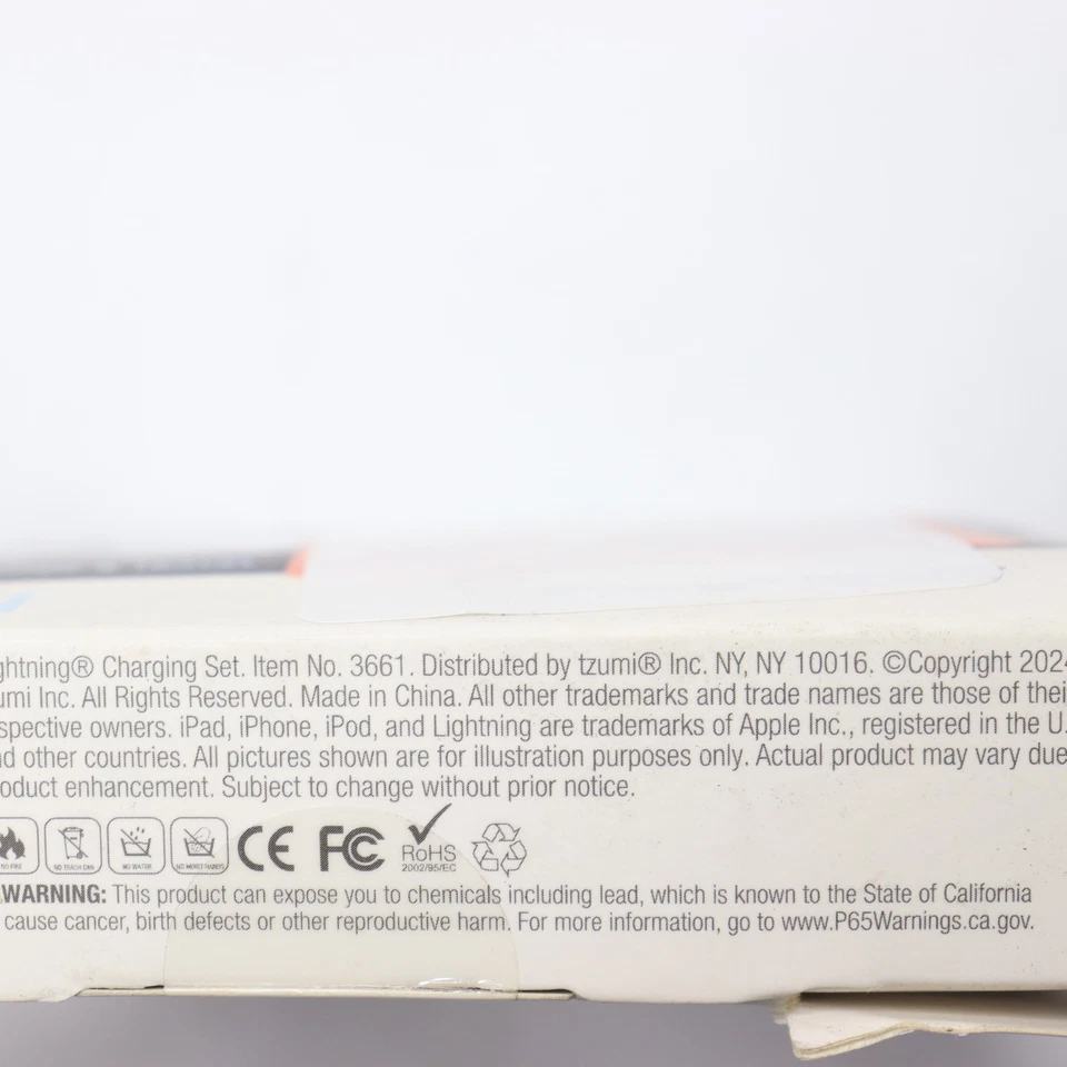 Paquete combinado de carga automática para el hogar Tzumi Cable 6 pies 3661 Foto 2 de 4