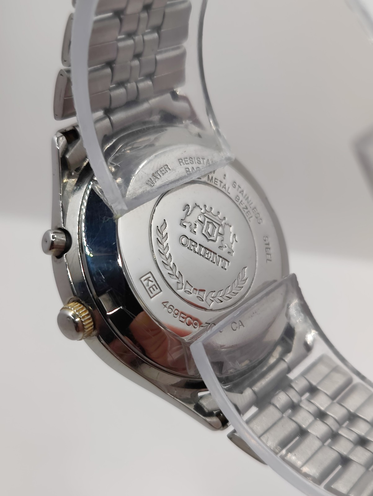 Orient  Automatic Day/Date Green Dial Japanese Me… - image 9