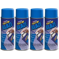 Performix Plasti Dip 11219 Blaze Blue Rubber Spray 4 PACK