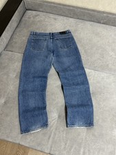 Rare Vintage YSL Yves Saint Lauren Logo Denim Jeans Pants Size 36/32 L