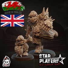 Fantasy Football ogre and halfling Star Player  by Ugni READY TO POST