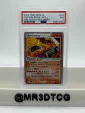 2004 POKEMON CHARIZARD EX FIRERED & LEAFGREEN HOLO 105/112 PSA 7